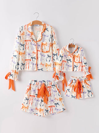 Halloween Mommy and Me Pajama Set