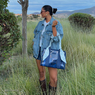Case-Mate Medium Jelly Tote Bag - Blue
