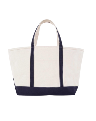 Large Classic Tote in Safari featuring durable heavyweight canvas, reinforced shoulder straps, a front slip pocket, and a spacious interior.