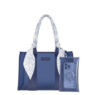 Case-Mate Medium Jelly Tote Bag - Blue