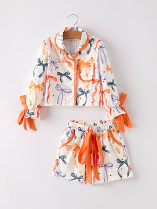 Halloween Mommy and Me Pajama Set