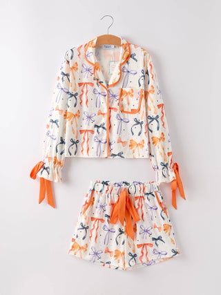 Halloween Mommy and Me Pajama Set