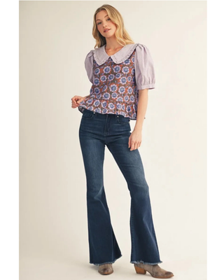 Maddie Blouse - Lavender