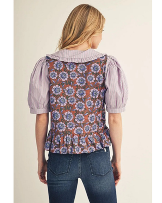 Maddie Blouse - Lavender