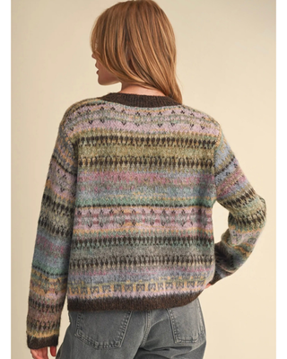 Hadley Fair Isle Cardigan Sweater