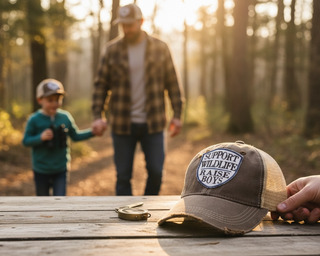 Support Wildlife Raise Boys Trucker Hat