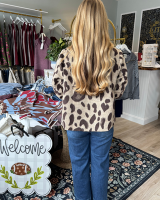 Claire Jacket - Leopard