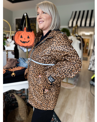 Darcy Raincoat - Leopard