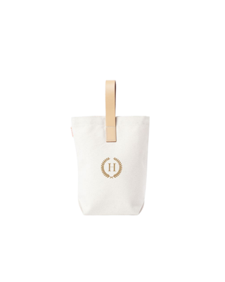 Leather-Grip Wine Carrier for Two Bottles