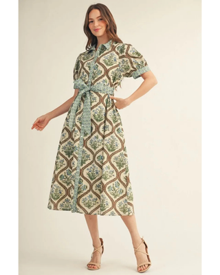 Willow Dress - Botanical Print